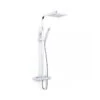 Inta Mio Safe Touch Thermostatic Bar Shower With Riser -Bathroom Shower Shop inta mm10032cp
