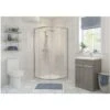 Refresh Classique Framed 800mm 2 Door Quadrant -Bathroom Shower Shop iona ftdi101427