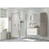 Refresh Dove Framed 800mm Side Panel -Bathroom Shower Shop iona ftdi101443