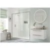 Refresh Dove Framed 1000mm Sliding Shower Door -Bathroom Shower Shop iona ftdi101450