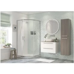 Refresh Dove Framed 900mm 1 Door Quadrant Enclosure