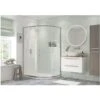 Refresh Dove 1200x800mm 1 Door Offset Quadrant Enclosure -Bathroom Shower Shop iona ftdi101470