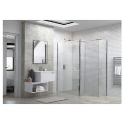 Refresh Dove 1200mm Wetroom Panel & 300mm Rotatable Panel -Bathroom Shower Shop iona ftdi3807 2