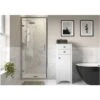 Refresh Wesley Hinged Shower Door 760mm -Bathroom Shower Shop iona ftdi3813