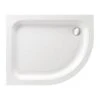 Just Trays Ultracast 1200x800mm RH Offset Quadrant Shower Tray -Bathroom Shower Shop just trays a1280rq100