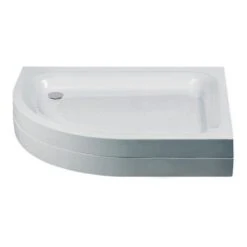 Just Trays Merlin 1200x800mm LH Offset Quadrant Tray Anti-Slip -Bathroom Shower Shop just trays as1280lqm100 3