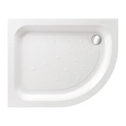 Just Trays Merlin 1200x900mm RH Offset Quadrant Tray Anti Slip