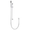 Meir Round Hand Shower On Rail Column Polished Chrome -Bathroom Shower Shop meir mz0402 r c