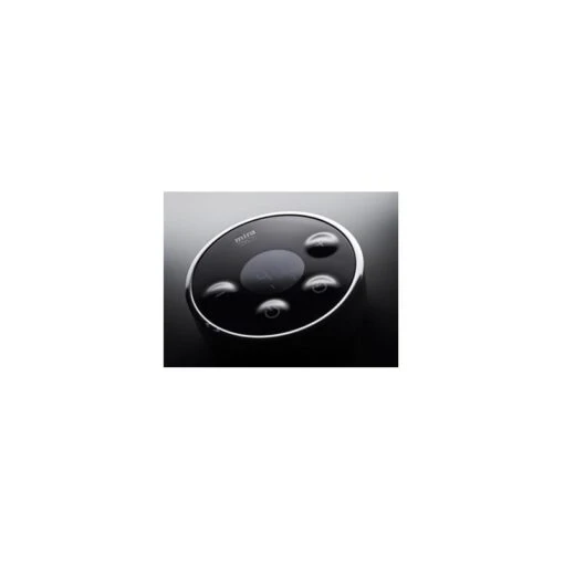 Mira Platinum Dual Rear Fed Shower Pumped Black/Chrome - Image 3