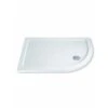 MX Elements 1000 X 800mm Offset Quad Right Shower Tray & Waste -Bathroom Shower Shop mx too