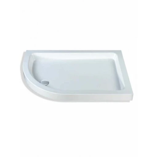 MX Classic Offset Quadrant Tray 1200 X 800mm Left & 50mm Waste