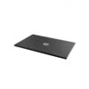 MX Minerals 1700 X 900mm Rectangular Shower Tray Jet Black -Bathroom Shower Shop mx x2c