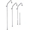 Perrin & Rowe Fixed Riser 1600 X 400mm Pewter -Bathroom Shower Shop perrin rowe 5381pf