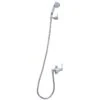 Perrin & Rowe Riser Diverter, Handshower & Hose Set Pewter -Bathroom Shower Shop perrin rowe 5383pf