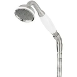 Perrin & Rowe Inclined Handshower On Hose Pewter