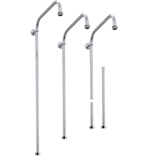 Perrin & Rowe Fixed Riser 800 X 400mm Gold