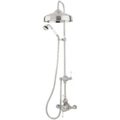 Perrin & Rowe Fixed Riser 800 X 400mm Gold -Bathroom Shower Shop perrin rowe 5393ig 2
