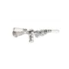 Perrin & Rowe 2 Handle Lever Shower Mixer Down Outlet Pewter -Bathroom Shower Shop perrin rowe 5510pf