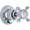 Perrin & Rowe Traditional Crosstop 3 Way Diverter Nickel -Bathroom Shower Shop perrin rowe 5543ni