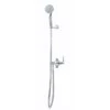 Perrin & Rowe Riser Diverter, Sliding Bracket & Hose Chrome -Bathroom Shower Shop perrin rowe 5883cp