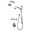 Perrin & Rowe Georgian Shower Set 1 -Bathroom Shower Shop perrin rowe gss1cp
