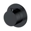 RAK Petit Round 2 Outlet Concealed Diverter Matt Black -Bathroom Shower Shop rak rakper3020 2b