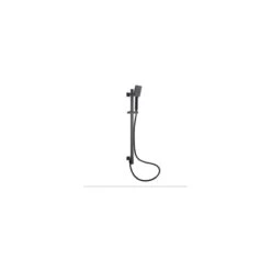 RAK Square Slide Rail Kit With Integral Wall Outlet Black