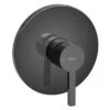 Roca Naia Built In Shower Mixer 1 Outlet Titanium Black -Bathroom Shower Shop roca 5a2b96cn0