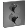 Roca Insignia Built In Thermostatic Shower Mixer 1 Outlet Titanium Black -Bathroom Shower Shop roca 5a2c3acn0