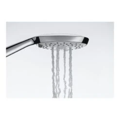 Roca Sensum Square Shower Handset 130mm 4 Functions Chrome -Bathroom Shower Shop roca 5b1108c00 3