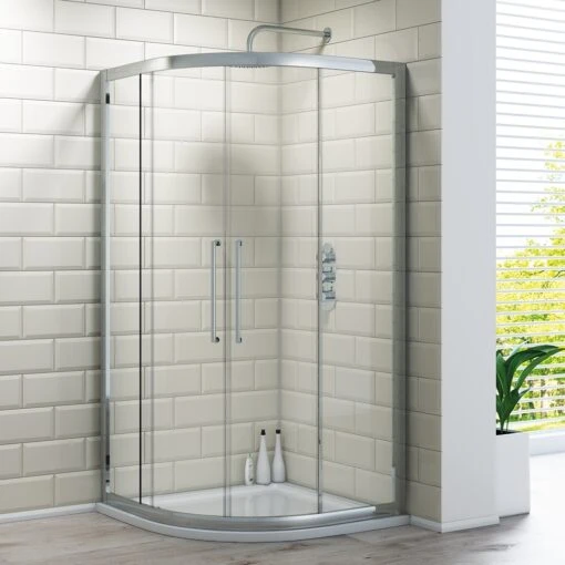 Synergy Vodas 8 Framed 900 X 900mm Quaderant Enclosure - Image 2