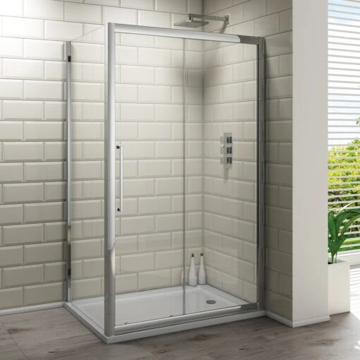 Synergy Vodas 8 Framed 1200 Sliding Shower Door - Image 2