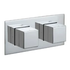 Vado Notion 2 Outlet 2 Handle Thermostatic Valve With All-Flow